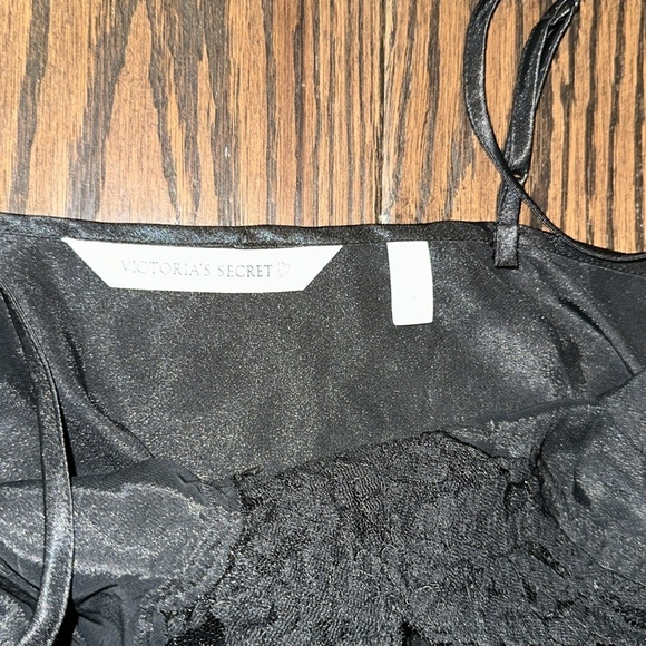 Victoria's Secret Black Lace Bodysuit lingerie size large - Picture 5 of 7